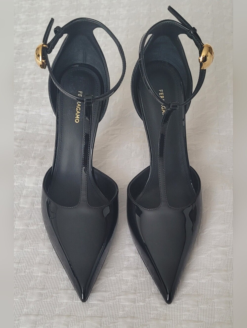 Ferragamo T. Strap Pumps